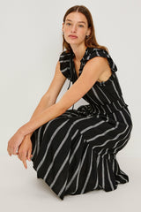 GARDEN DRESS - ASH LENO STRIPE| Rails near me