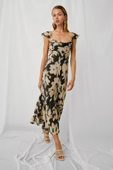 MARIGOLD DRESS - CHARCOAL LILY| Rails outlet
