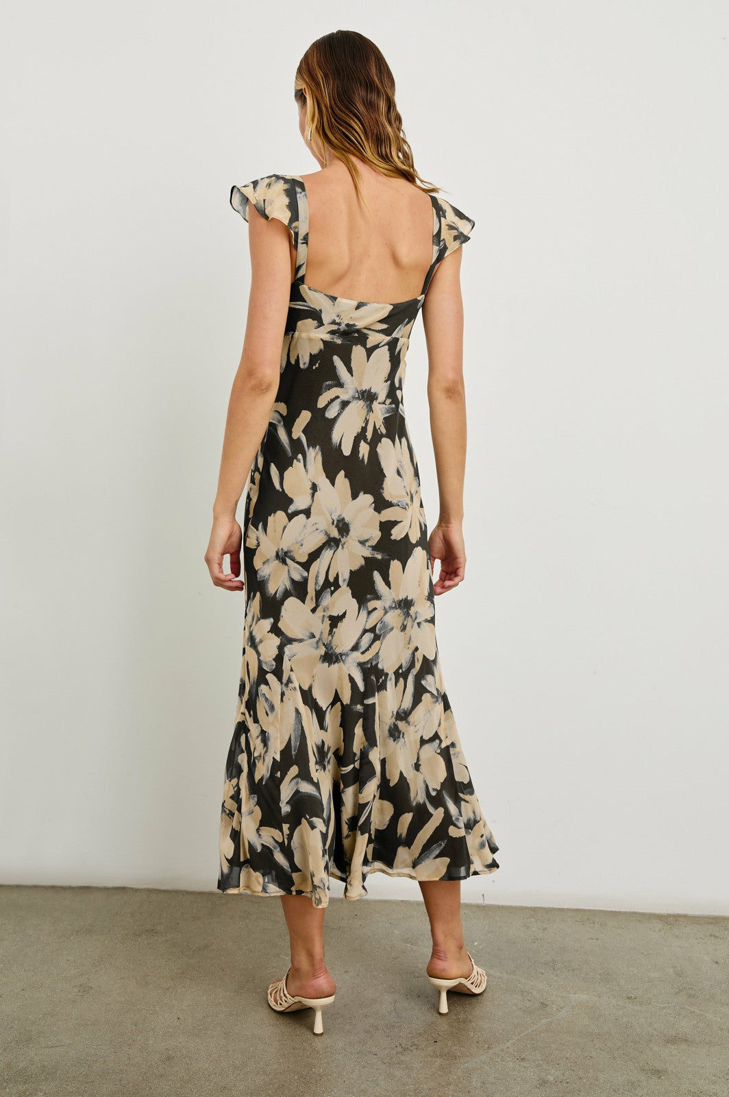 MARIGOLD DRESS - CHARCOAL LILY| Rails outlet