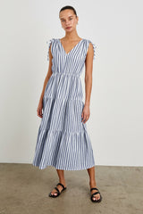 SUZETTE DRESS - ADMIRAL STRIPE| Rails discount