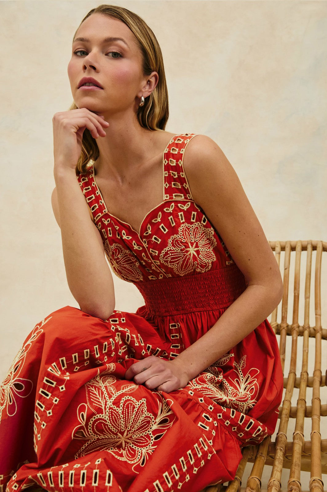 FAWN DRESS - TERRACOTTA| Rails on sale