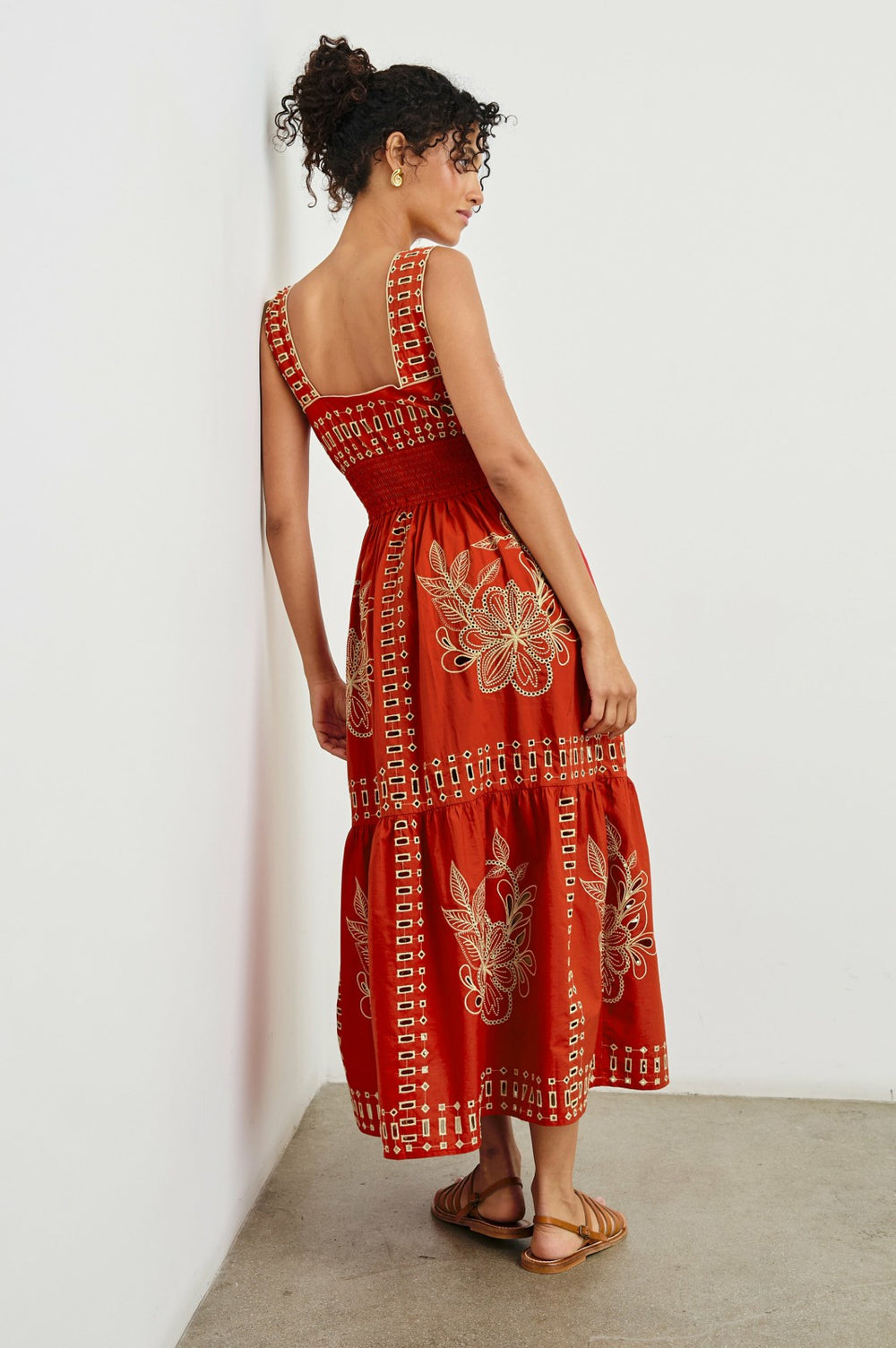 FAWN DRESS - TERRACOTTA| Rails on sale