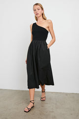 ANITA DRESS - BLACK| Rails online