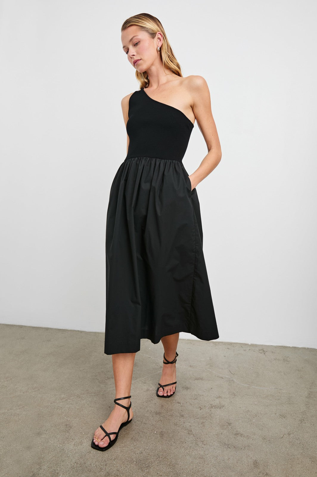 ANITA DRESS - BLACK| Rails online