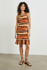 AKAYA DRESS - TROPIC STRIPE| Rails discount