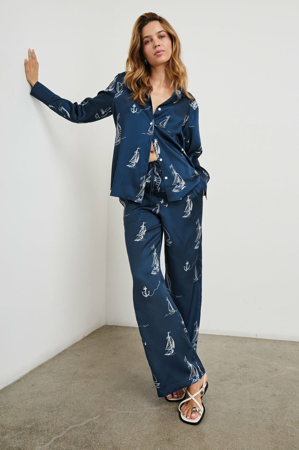 DAMANI PANT - SAILBOATS| Rails on sale