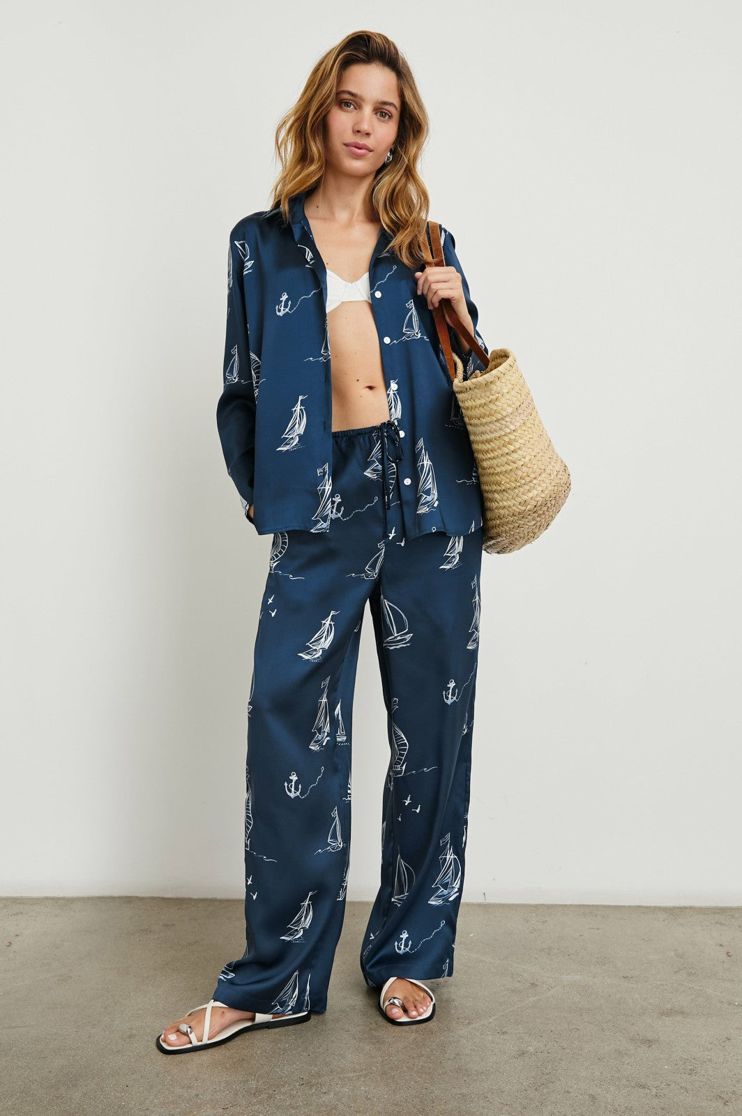 DAMANI PANT - SAILBOATS| Rails on sale