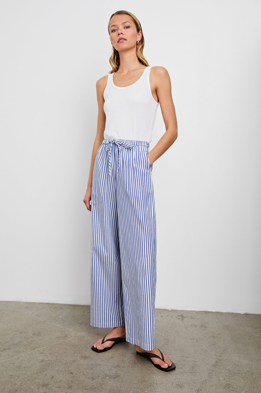 EMMIE PANT - MARINER WHITE STRIPE| Rails near me