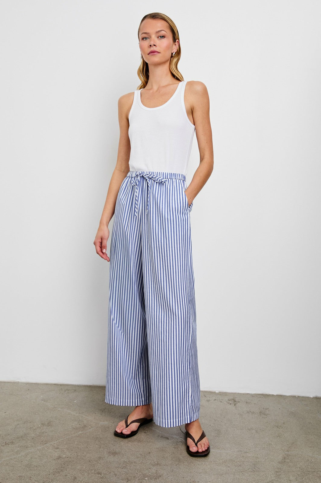 EMMIE PANT - MARINER WHITE STRIPE| Rails near me