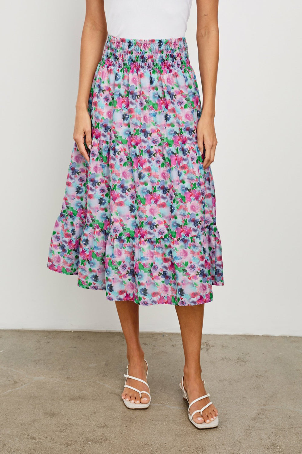 EDINA SKIRT - SPRING MEADOW| Rails outlet