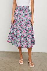 EDINA SKIRT - SPRING MEADOW| Rails outlet