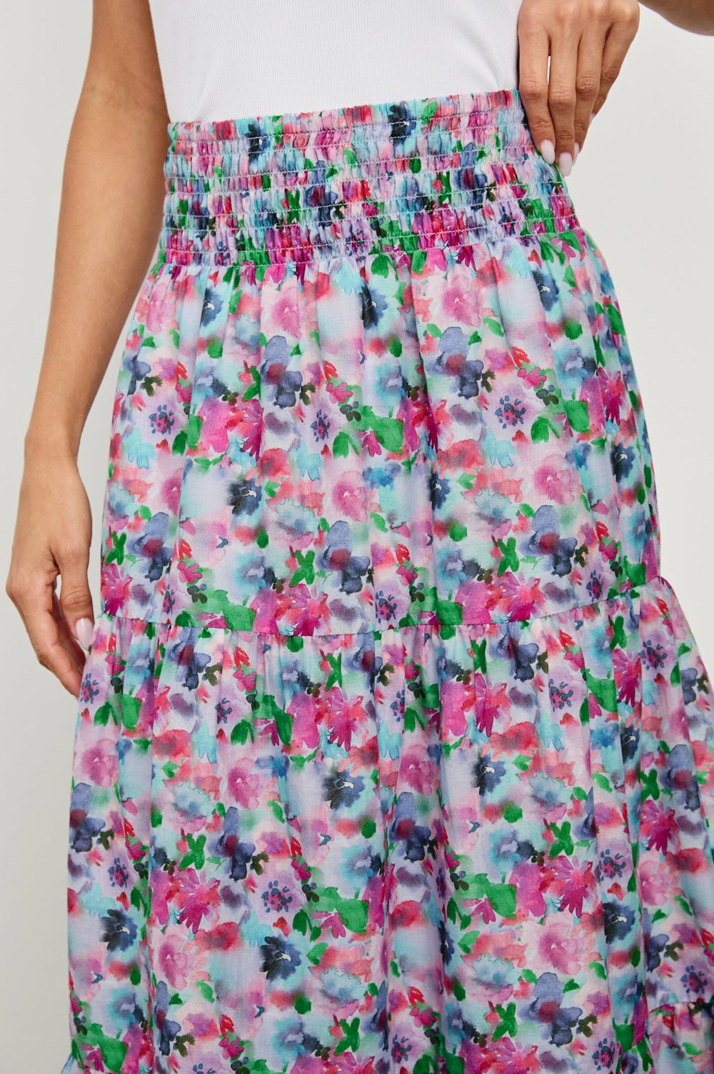 EDINA SKIRT - SPRING MEADOW| Rails outlet