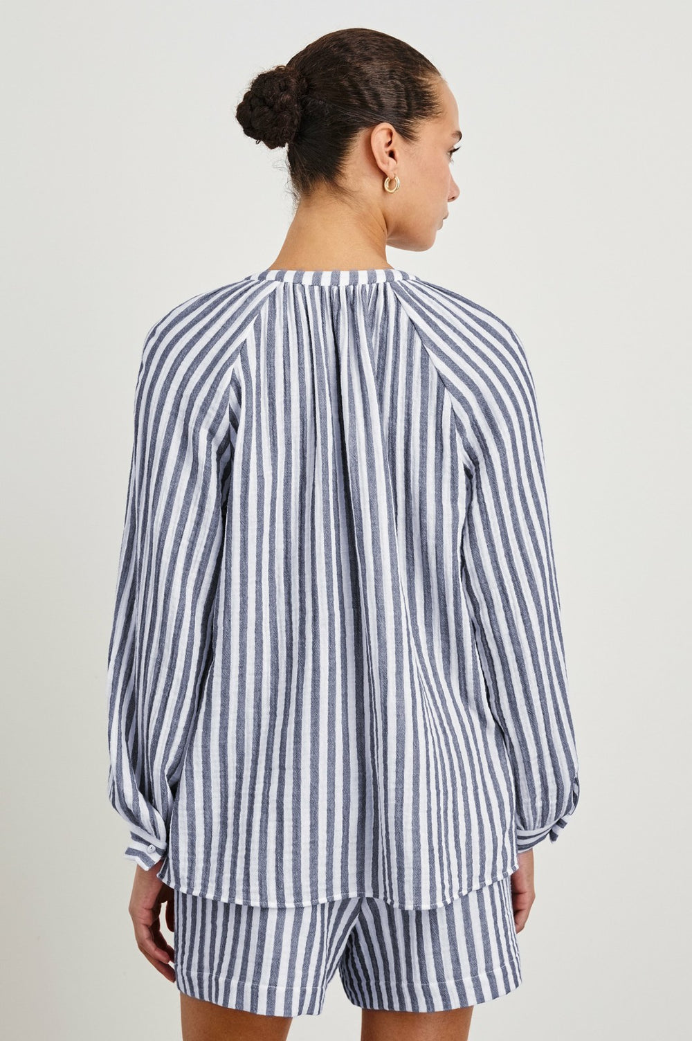 BRIELLE TOP - ADMIRAL STRIPE| Rails online
