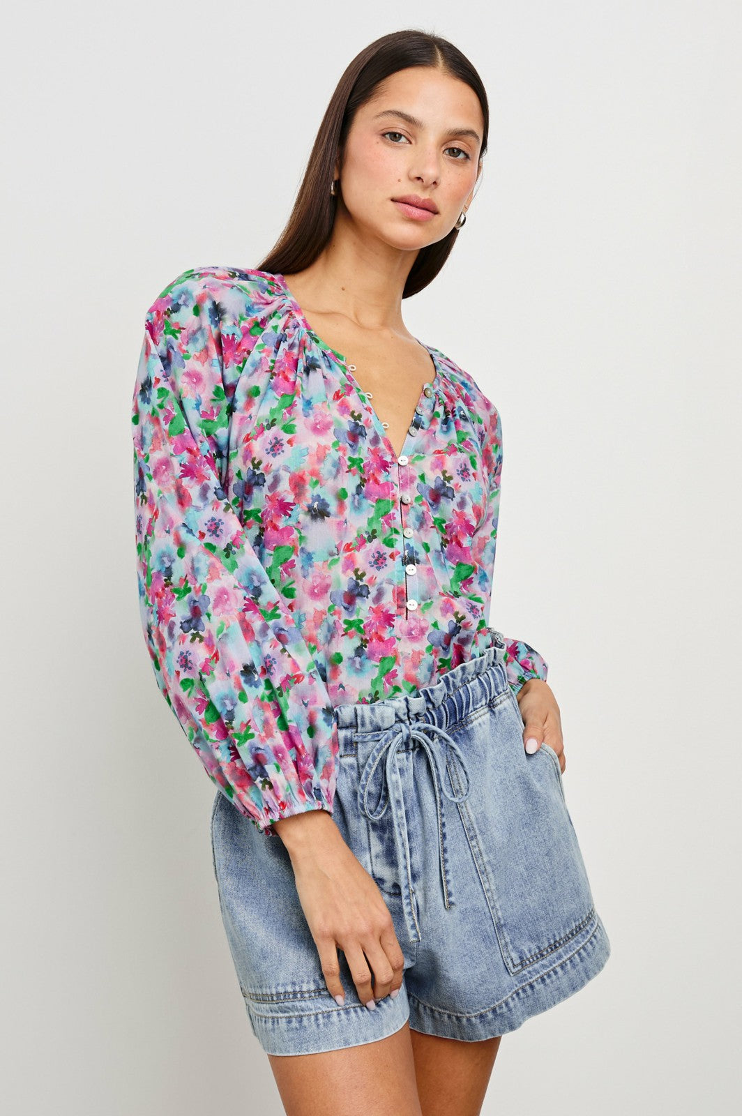 INDI TOP - SPRING MEADOW| Rails online