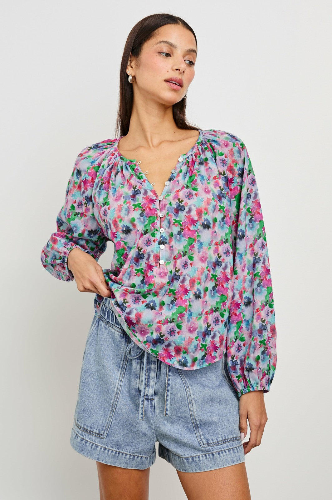 INDI TOP - SPRING MEADOW| Rails online