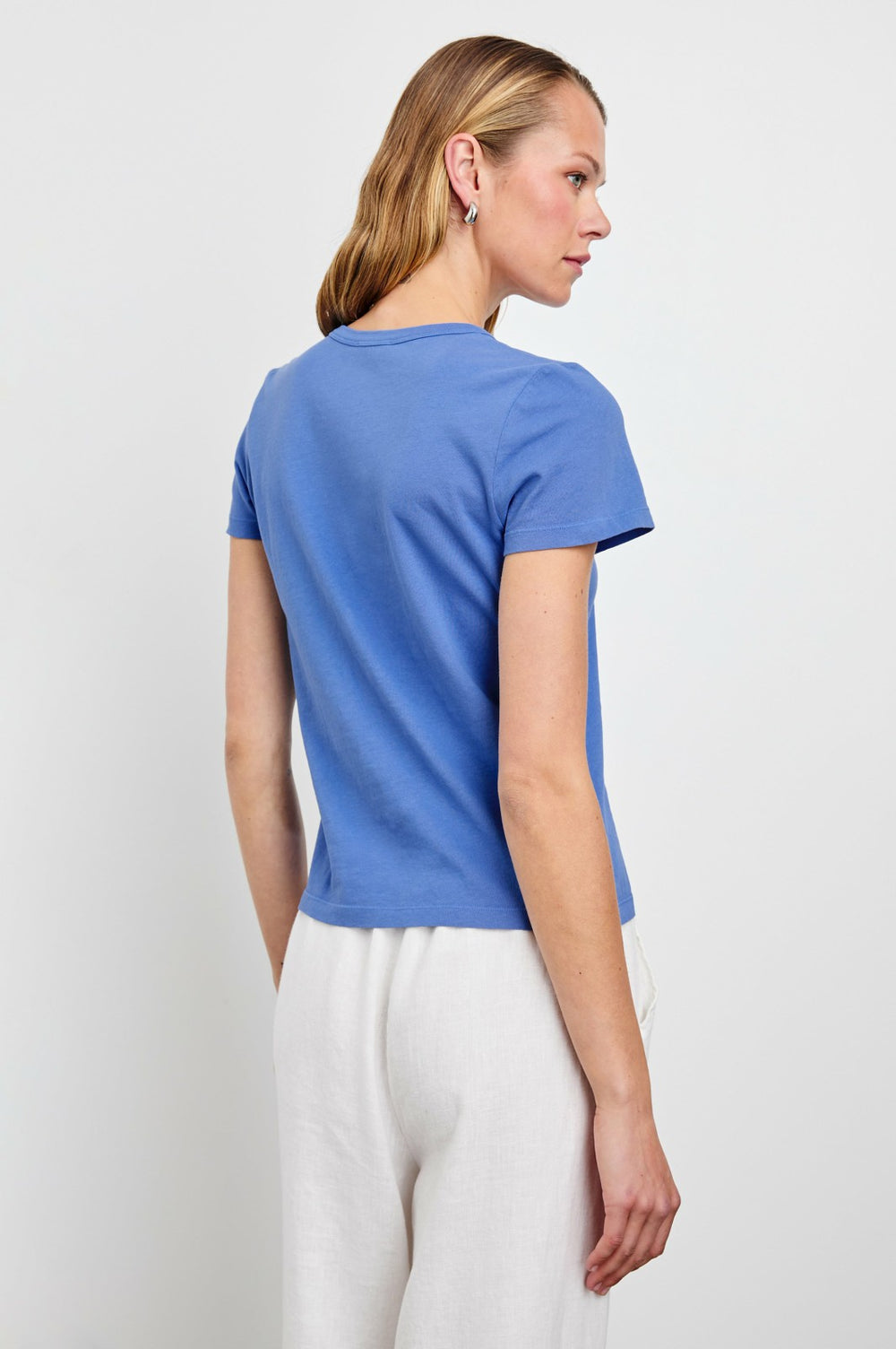 FITTED CREW T-SHIRT - RAILS RIVIERA| Rails online