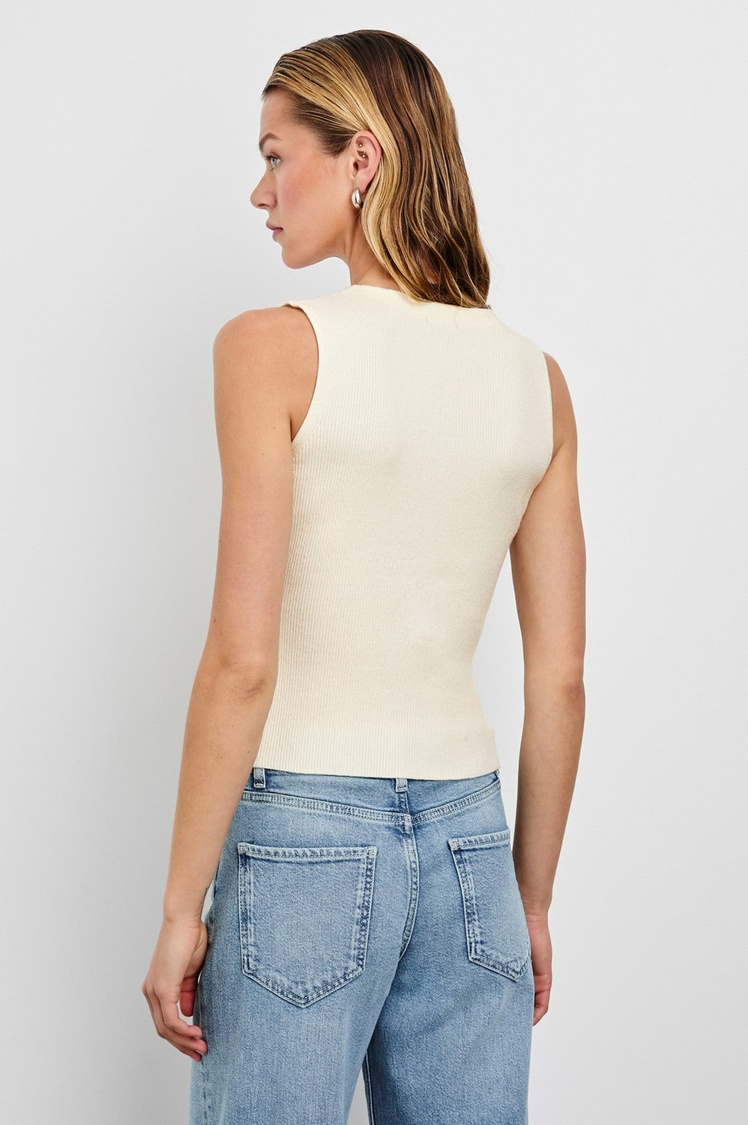 ROSA VEST - IVORY| Rails US