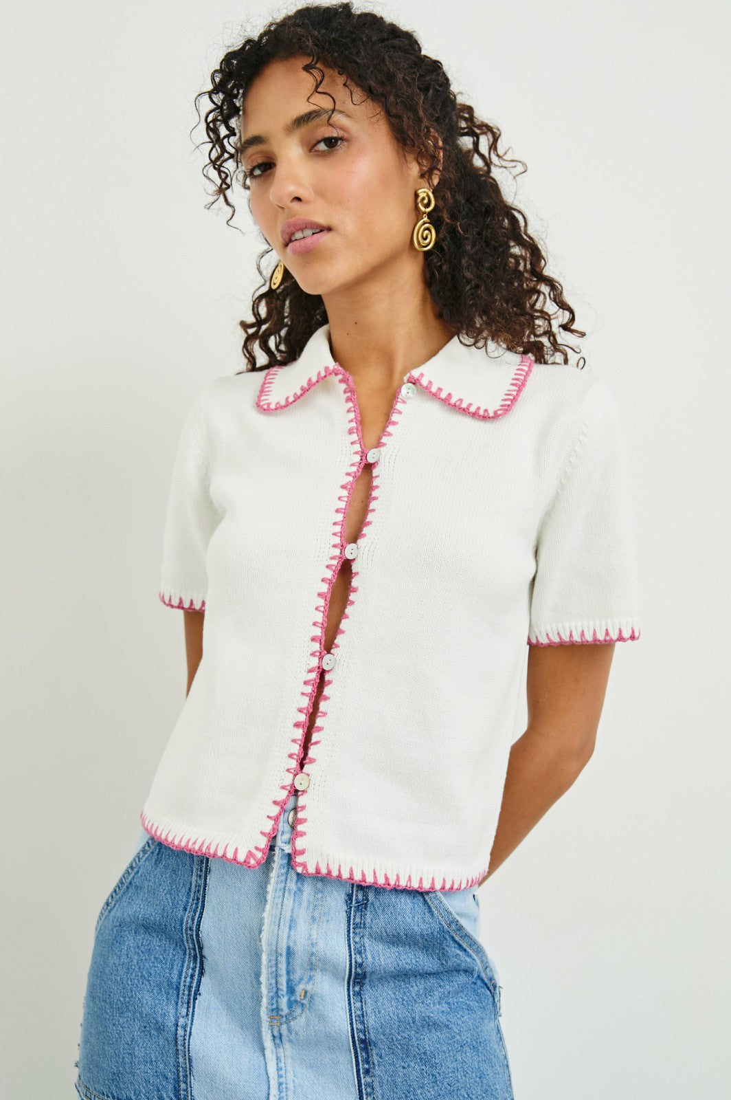 MALIAH TOP - IVORY HIBISCUS| Rails near me