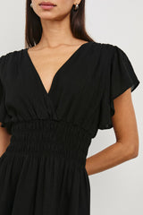 KIMORA DRESS - BLACK| Rails discount