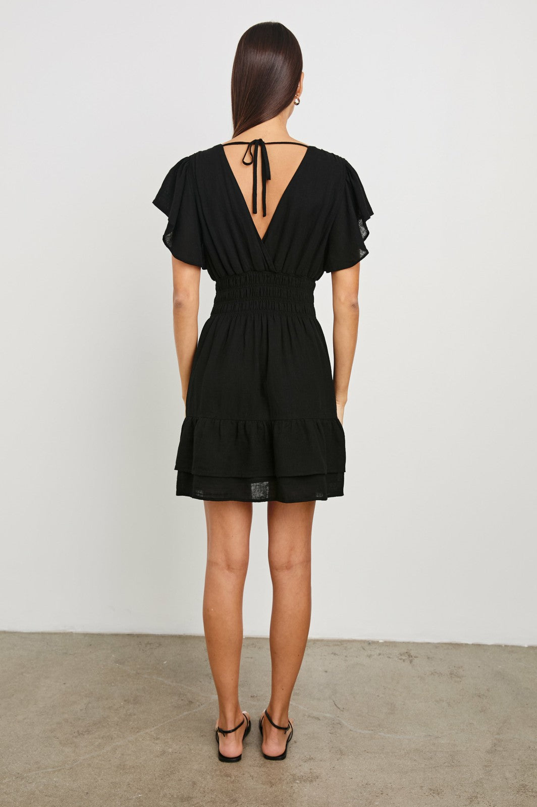 KIMORA DRESS - BLACK| Rails discount