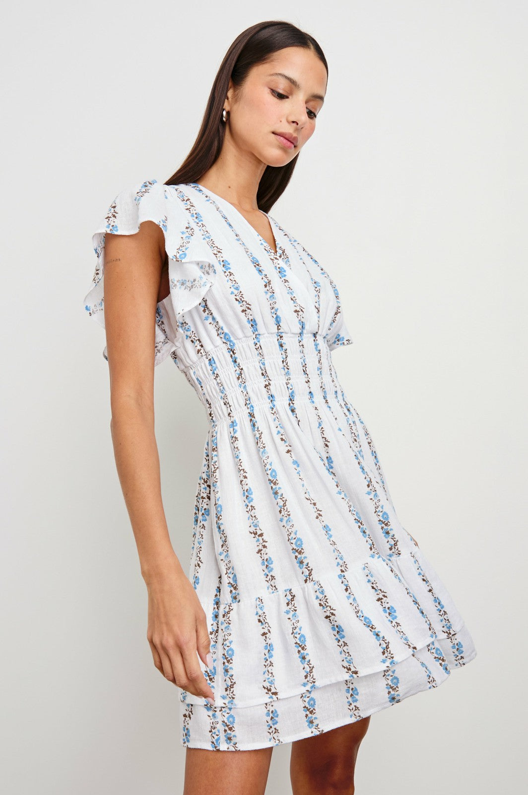 KIMORA DRESS - BLUEBELL STRIPE| Rails on sale