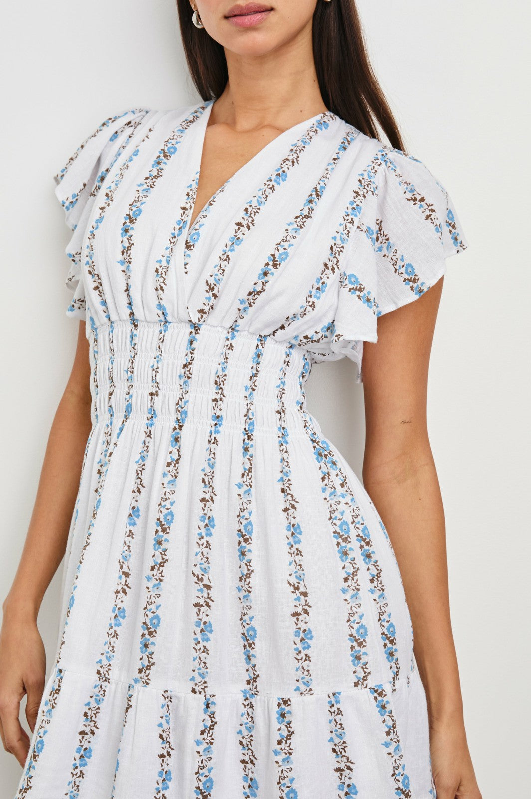 KIMORA DRESS - BLUEBELL STRIPE| Rails on sale