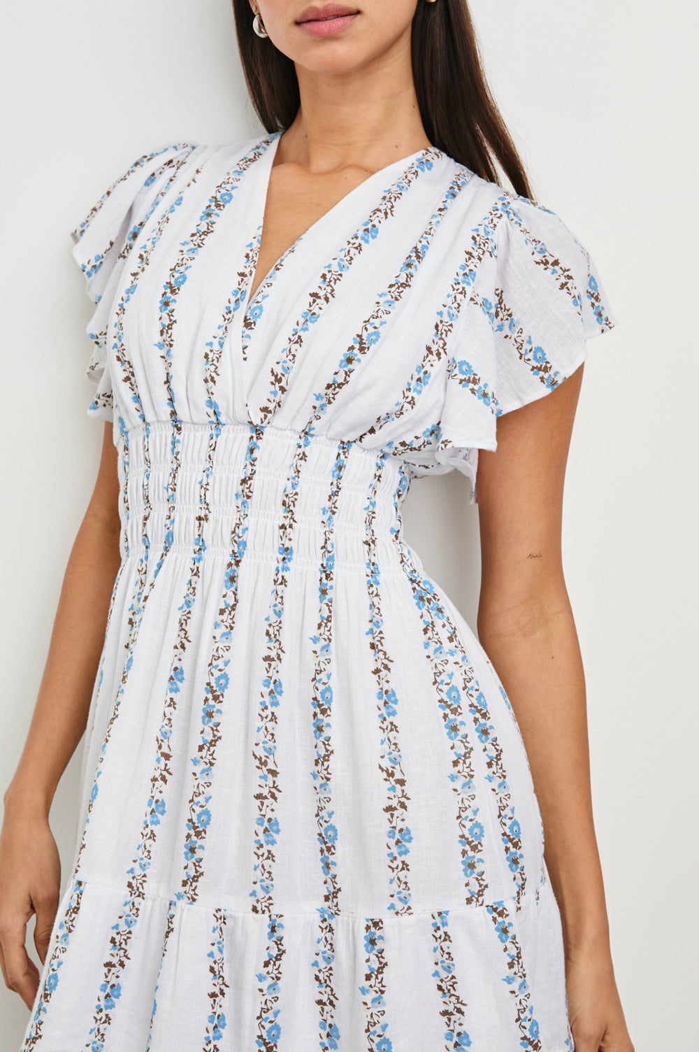 KIMORA DRESS - BLUEBELL STRIPE| Rails on sale