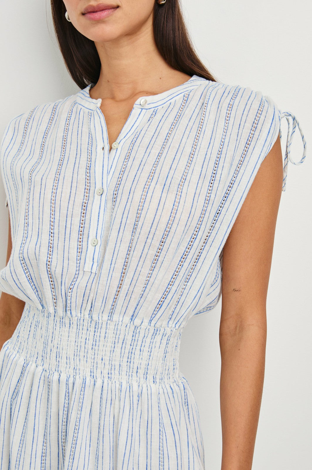 SAMINA DRESS - SONOMA STRIPE| Rails online