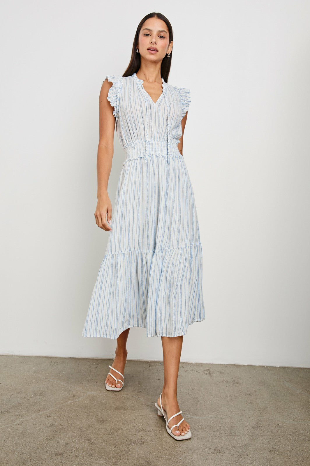 GARDEN DRESS - SONOMA STRIPE| Rails near me