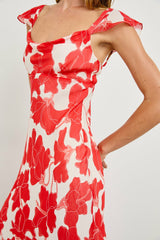 MARIGOLD DRESS - SCARLET HIBISCUS| Rails near me