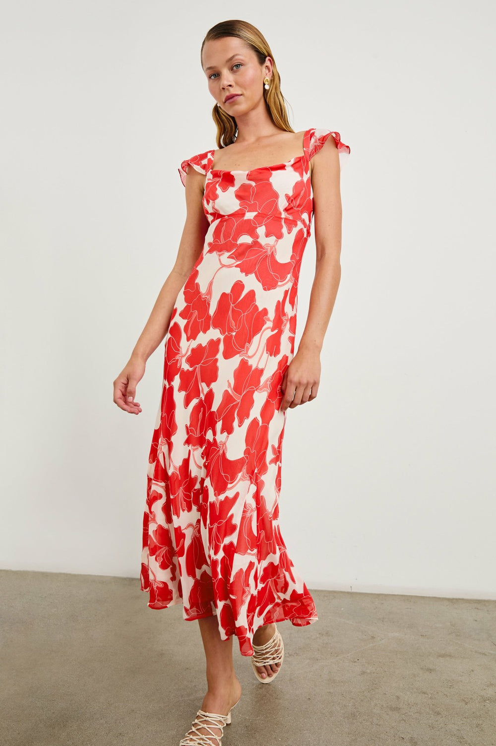 MARIGOLD DRESS - SCARLET HIBISCUS| Rails near me