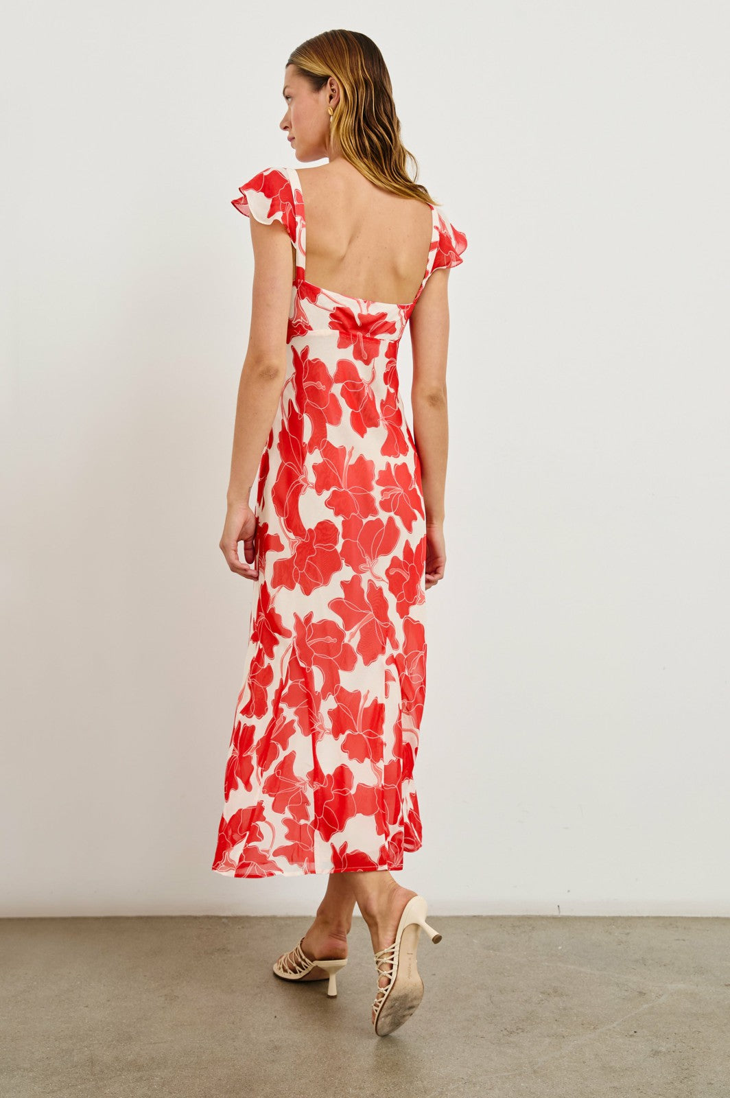 MARIGOLD DRESS - SCARLET HIBISCUS| Rails near me