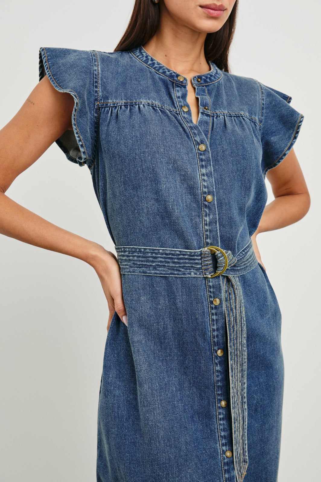 LETTA DRESS - CLASSIC BLUE| Rails discount