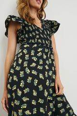 CLEMENTINE DRESS - DARK AMARYLLIS| Rails discount