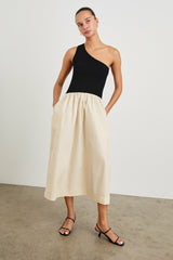 ANITA DRESS - BLACK IVORY| Rails US