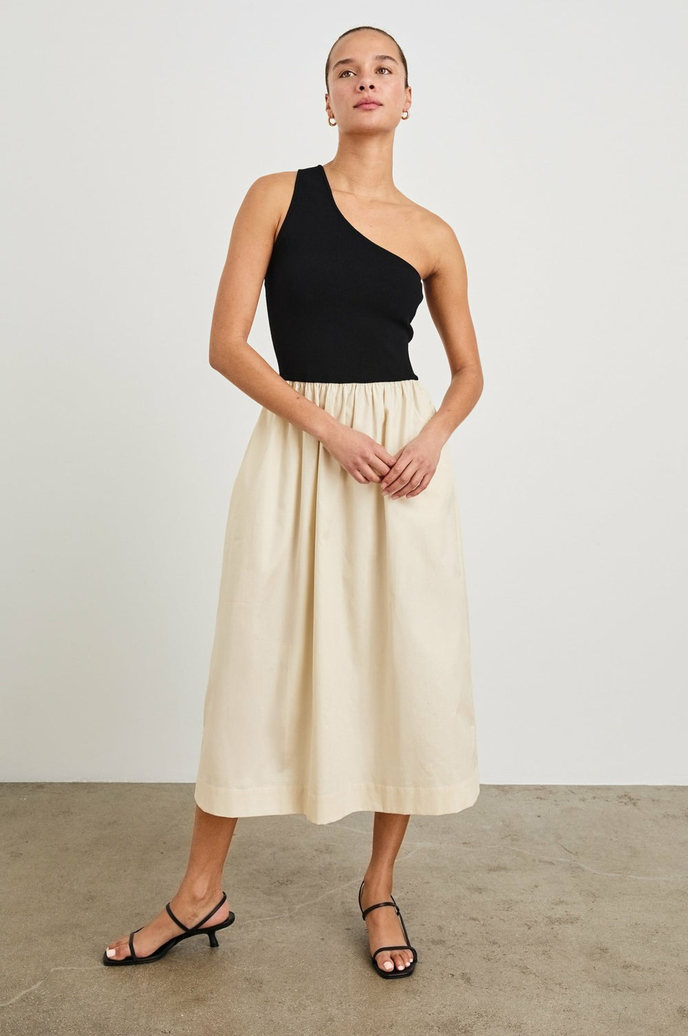ANITA DRESS - BLACK IVORY| Rails US