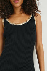 COLLEEN DRESS - BLACK| Rails US