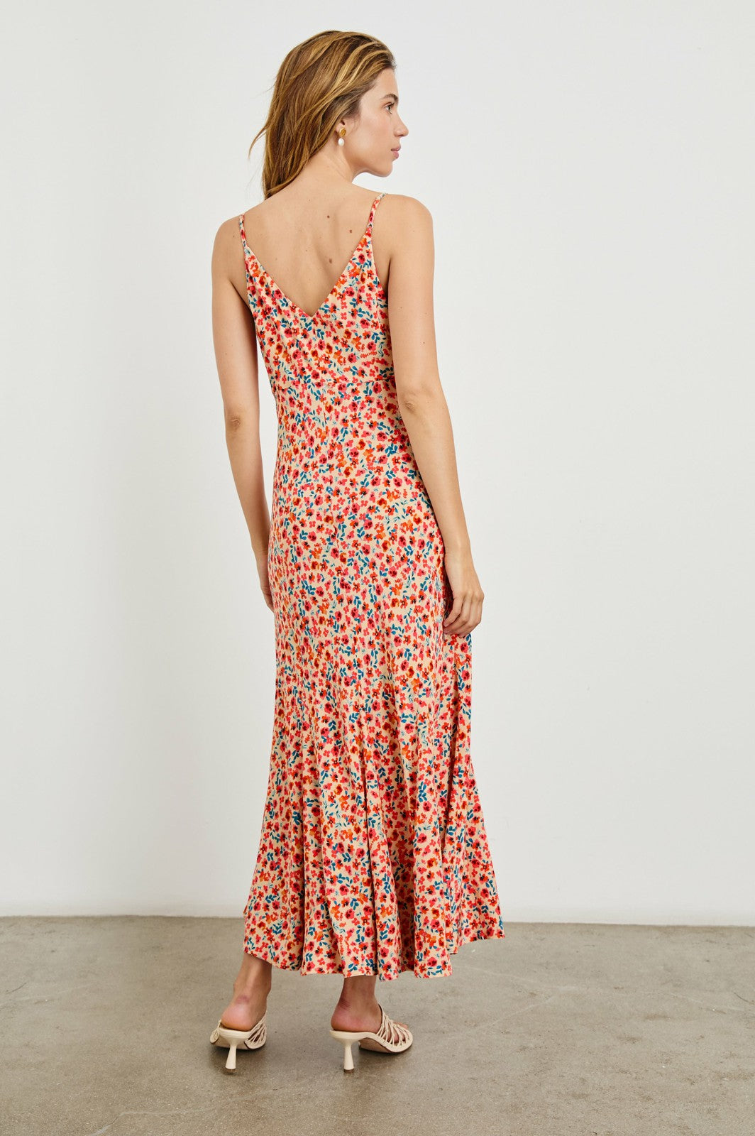 FLORIAN DRESS - RED POSY| Rails near me