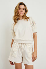 KIMBERLY SWEATSHIRT - OAT| Rails sale