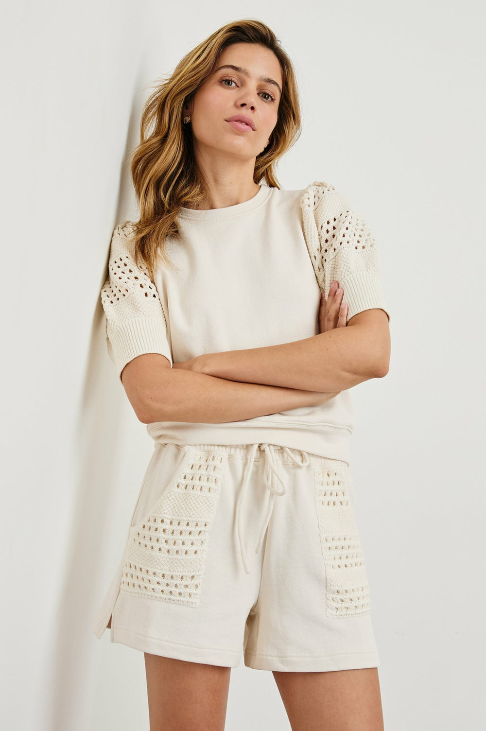 KIMBERLY SWEATSHIRT - OAT| Rails sale