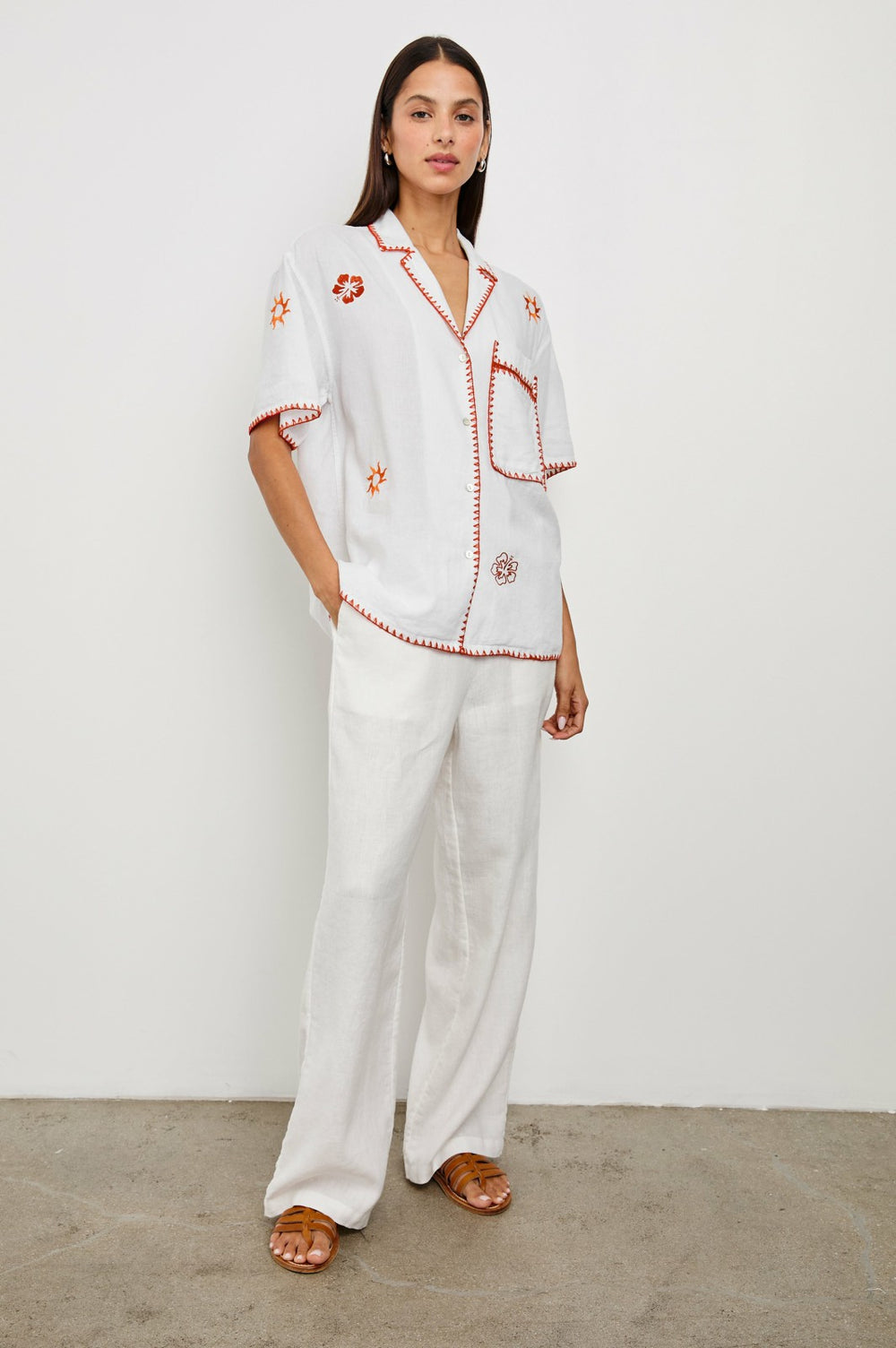 ISLAND SHIRT - WHITE| Rails for sale