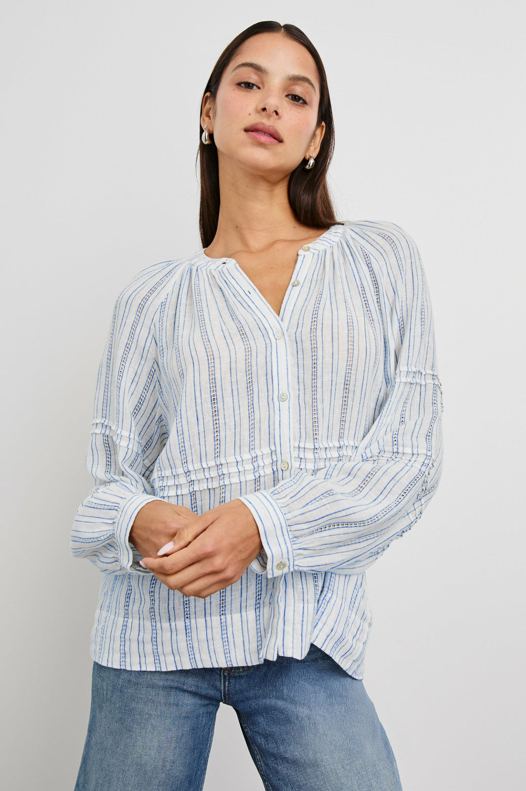FRANCES TOP - SONOMA STRIPE| Rails sale