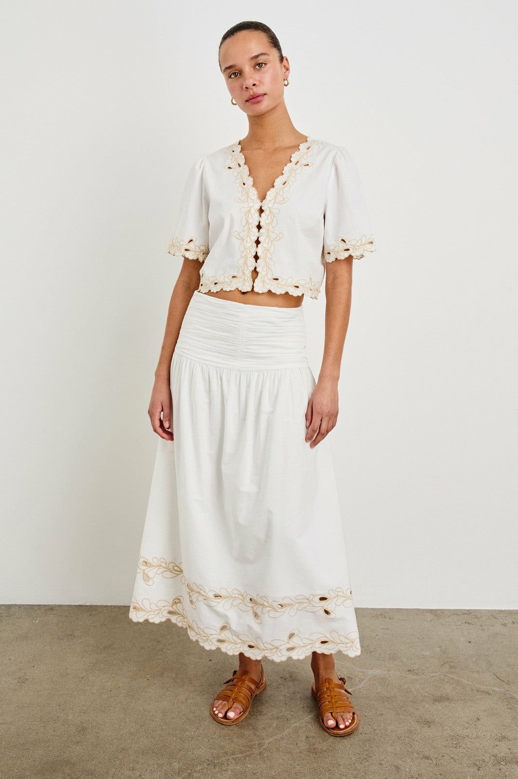 CATALUNA TOP - WHITE| Rails on sale