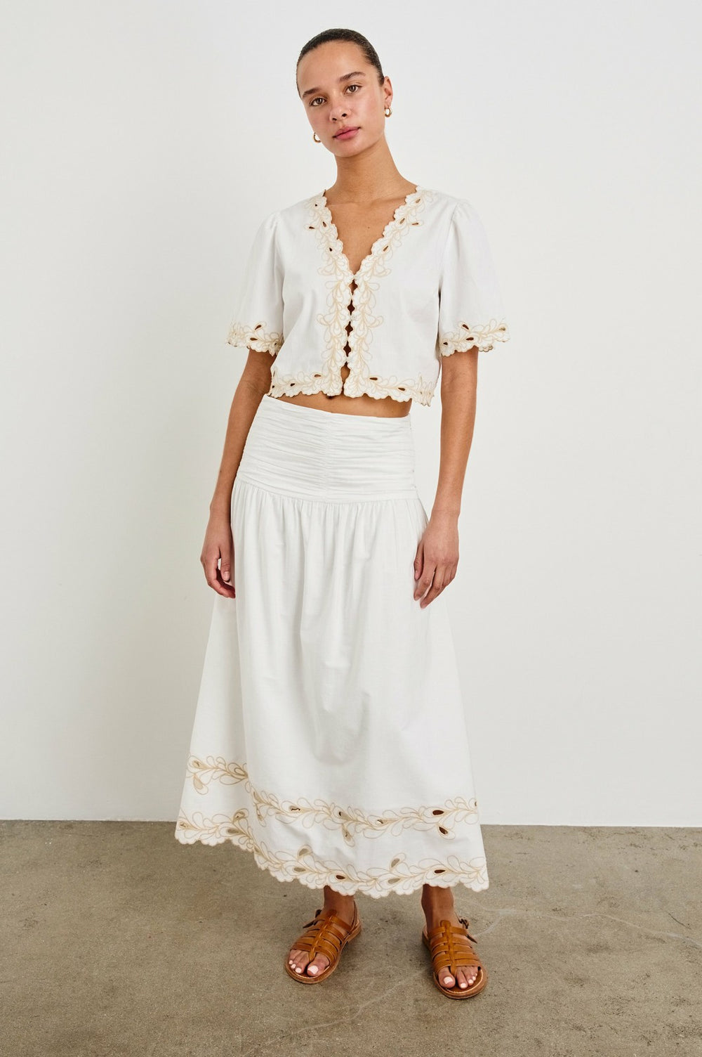 CATALUNA TOP - WHITE| Rails on sale