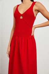 RAQUEL DRESS - CHERRY| Rails discount