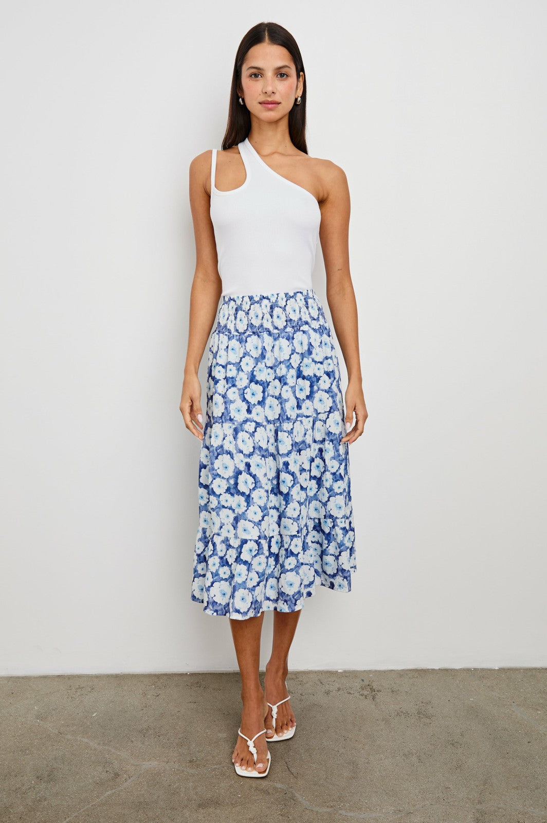 EDINA SKIRT - BLUE FLORAL| Rails near me