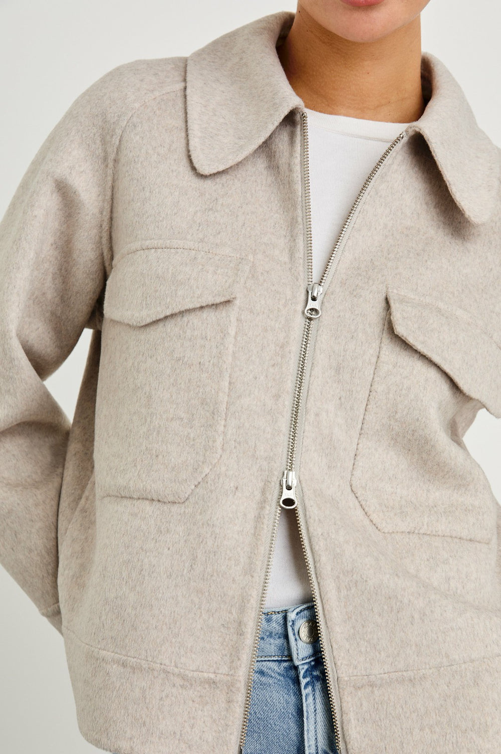 CHEYENNE JACKET - OATMEAL| Rails outlet