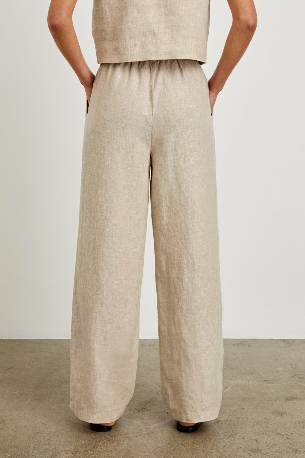 EMMIE PANT - HEATHERED FLAX| Rails on sale
