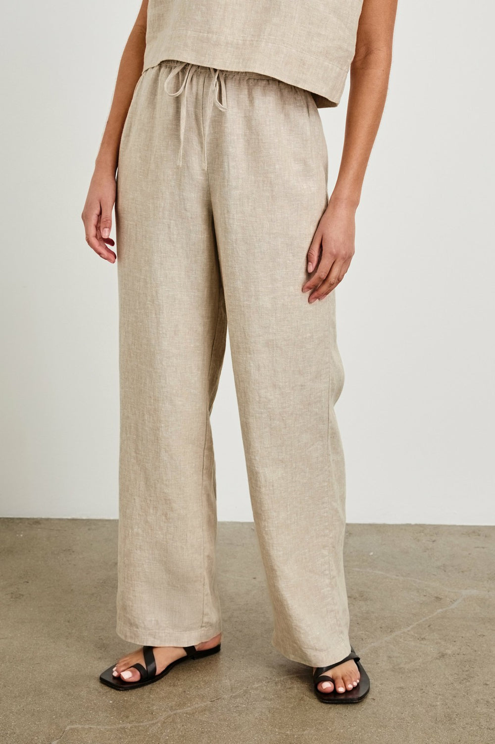 EMMIE PANT - HEATHERED FLAX| Rails on sale