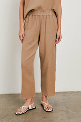 LEON CROP PANT - TAUPE| Rails for sale